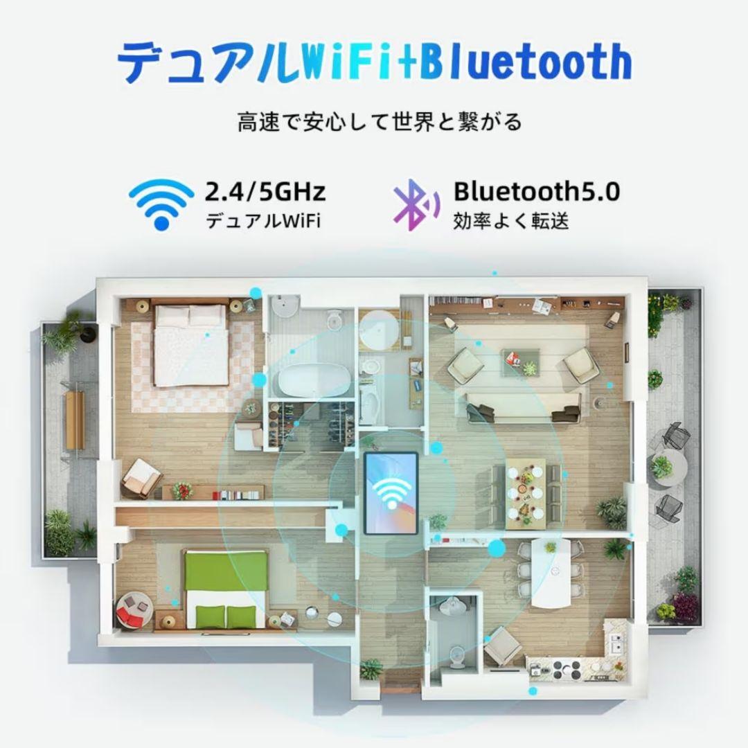 タブレットAndroid15 10.5インチ Wi-Fi 薄型軽量 GMS認証