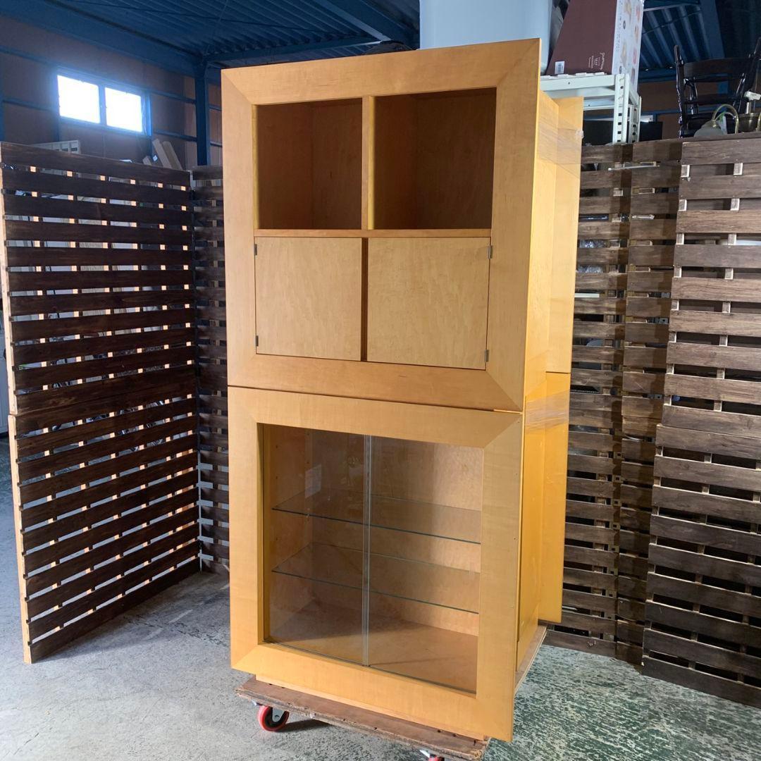 J894R IDEE SQUARE キャビネット チェスト バーズアイメープル