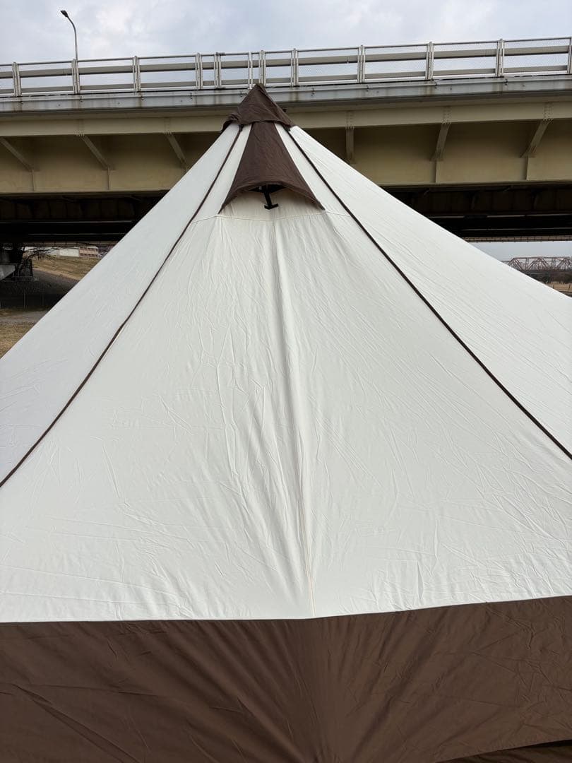 小川グロッケ12TC➕ハーフインナーテント、☆クリーニング、超撥水加工済