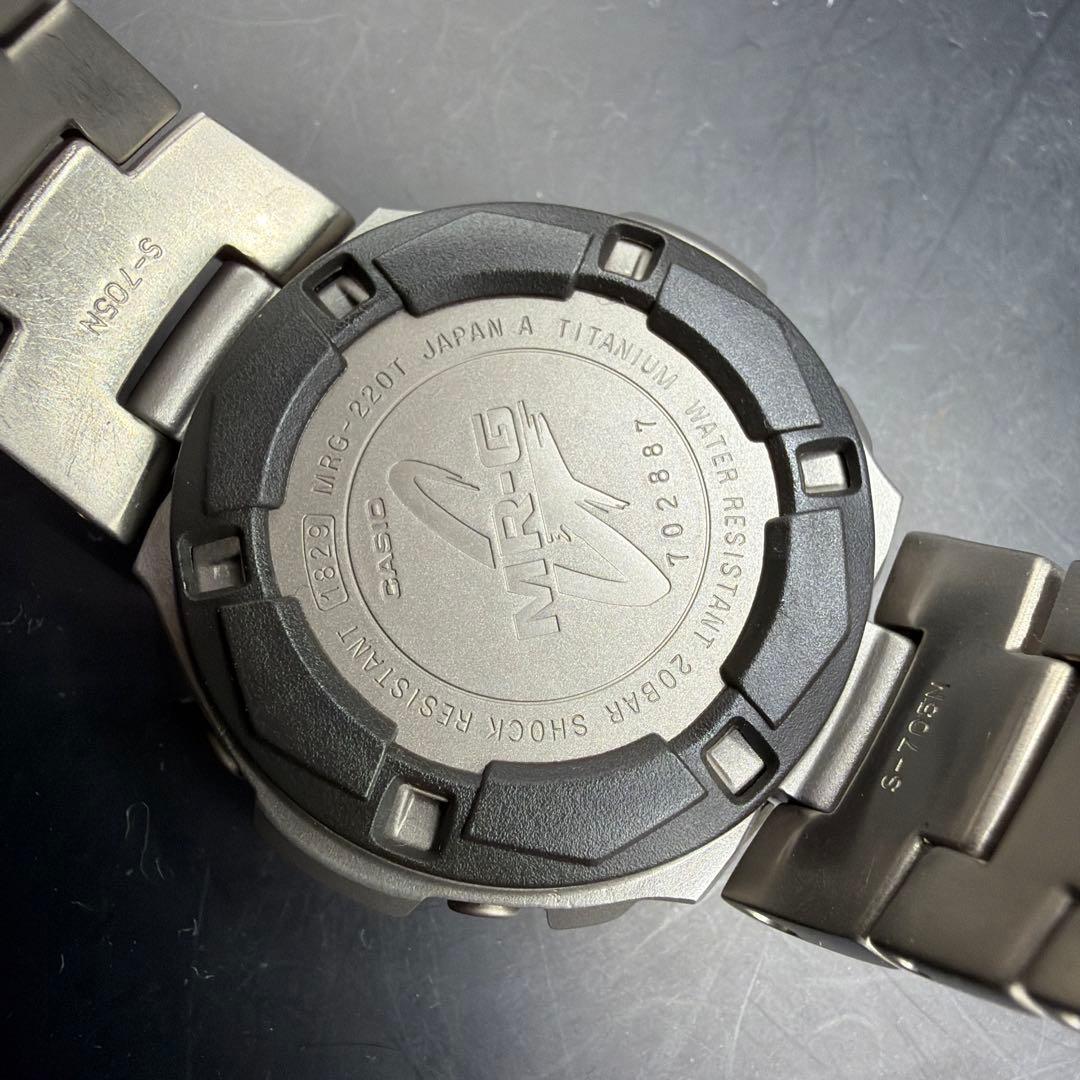 美品✨G-SHOCK MR-G MRG-220T フルチタンモデル 整備済