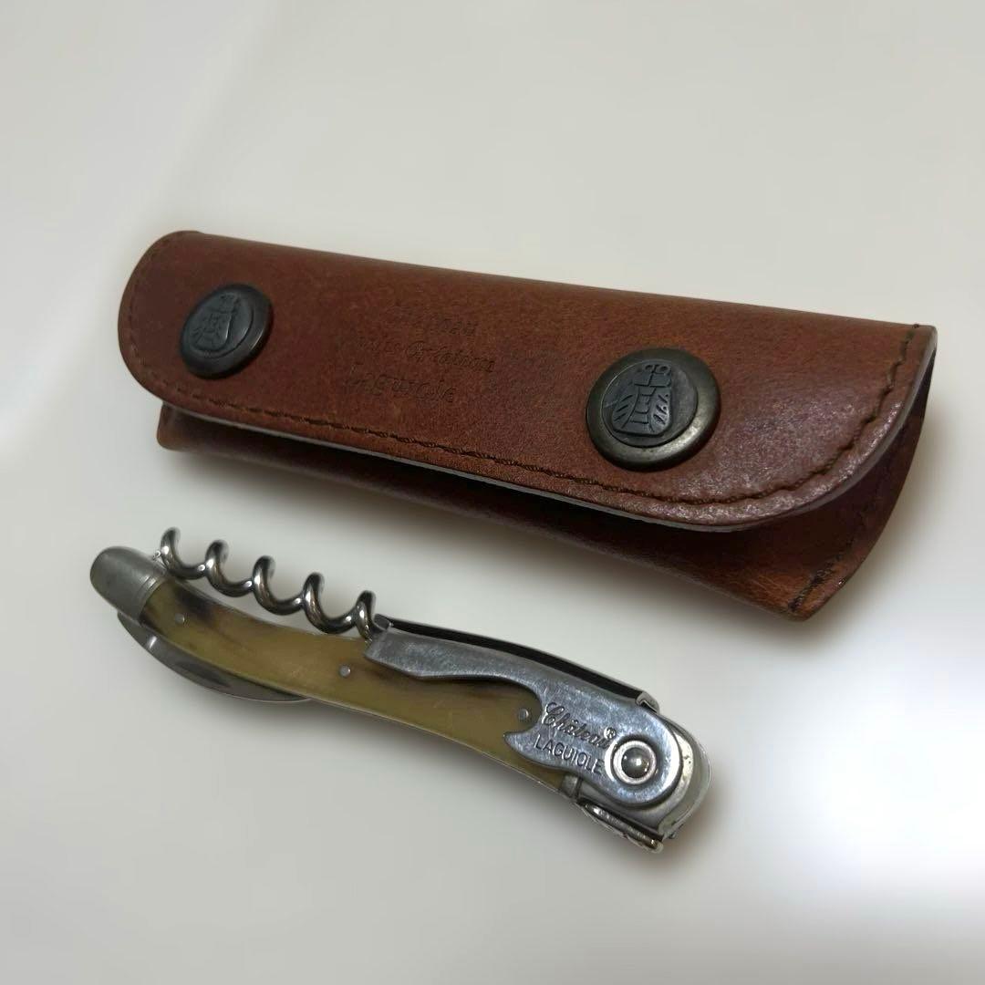 シャトーラギオール ソムリエナイフ レザーケース付き