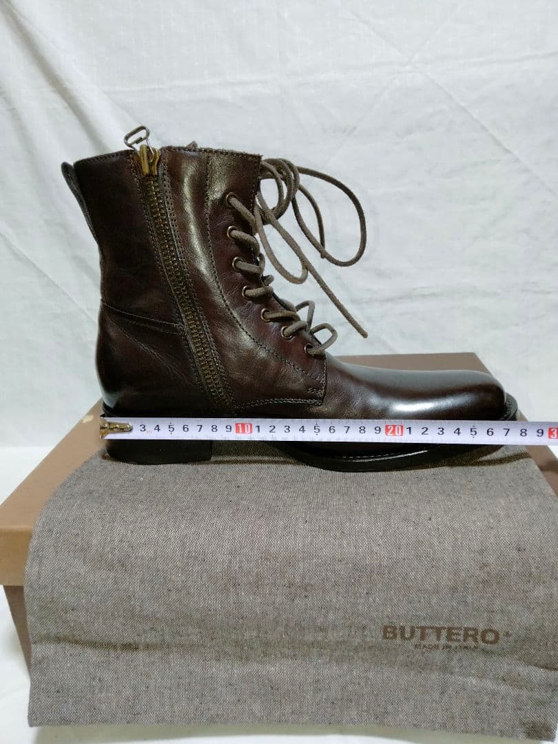 未使用 BUTTERO ブッテロ 7ホール レザー ブーツ B2904 41