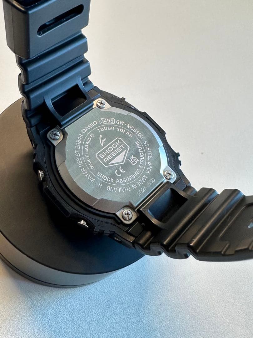 G-SHOCK GW-M5610U-1 ブラック デジタル腕時計