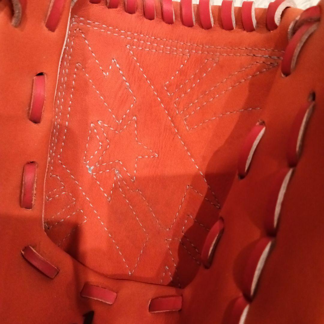 Mizuno Global Elite オレンジ グローブ左投げ