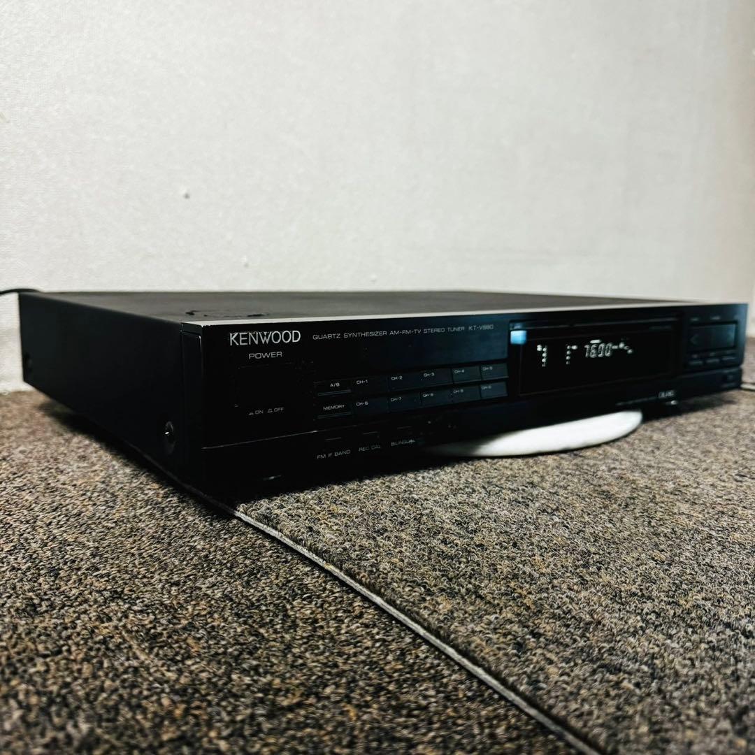 D78早い者勝ち！KENWOOD FM/AM/TVステレオチューナー