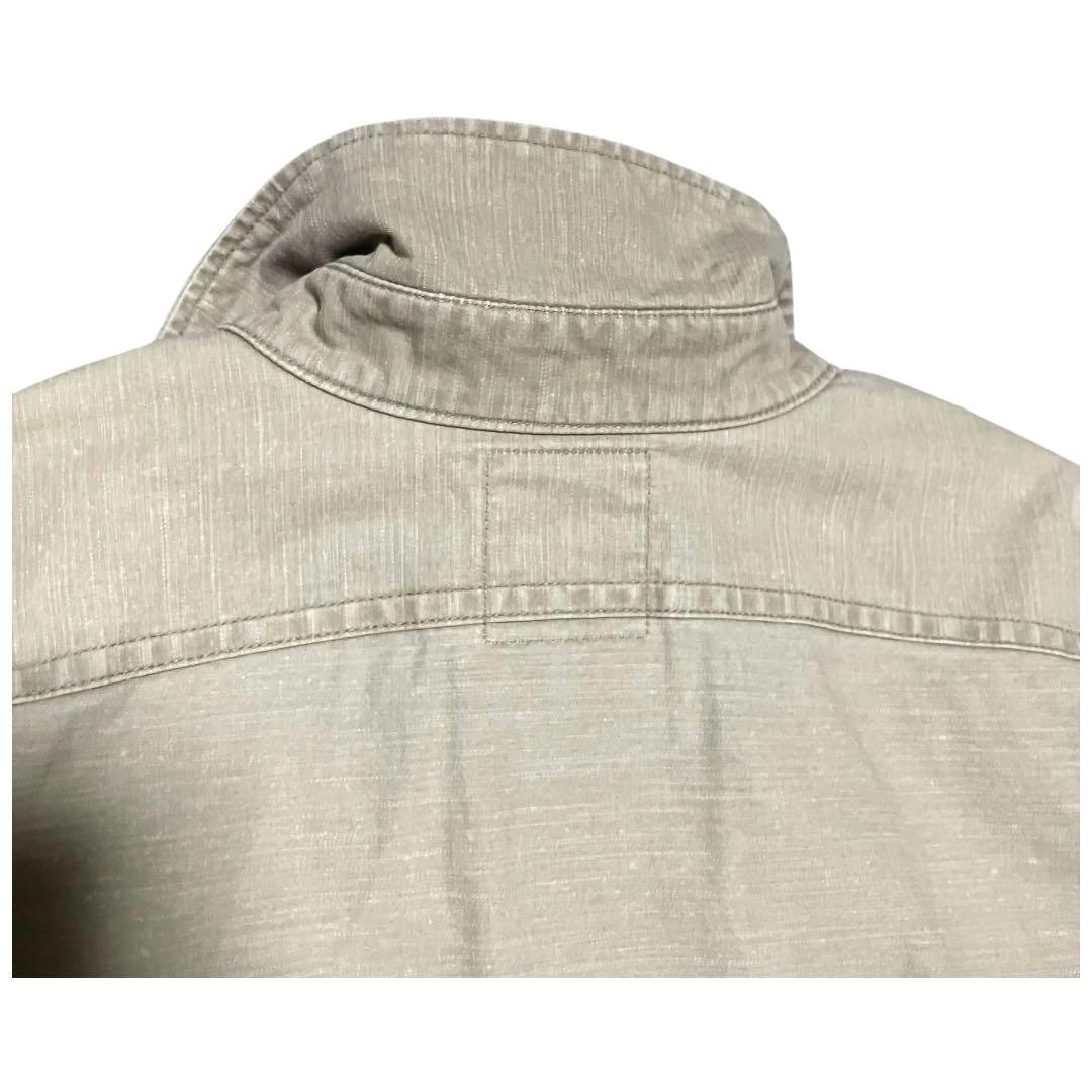 【名作】マディソンブルー　ハンプトン　バックサテンシャツ　B刺繍　オーバーサイズ