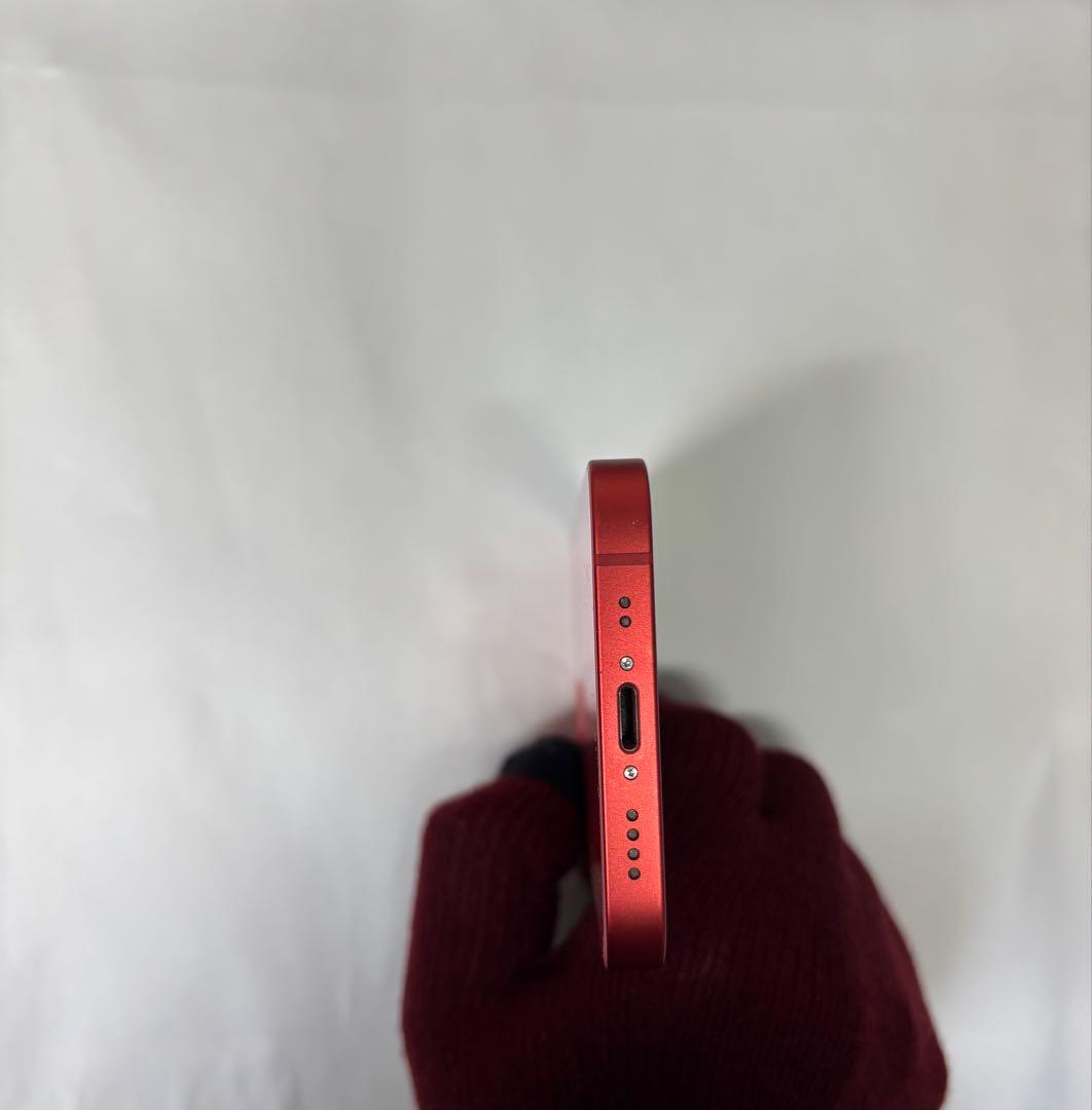 iPhone12mini 128GBレッドSIMフリー美品 電池74%カメラ不調