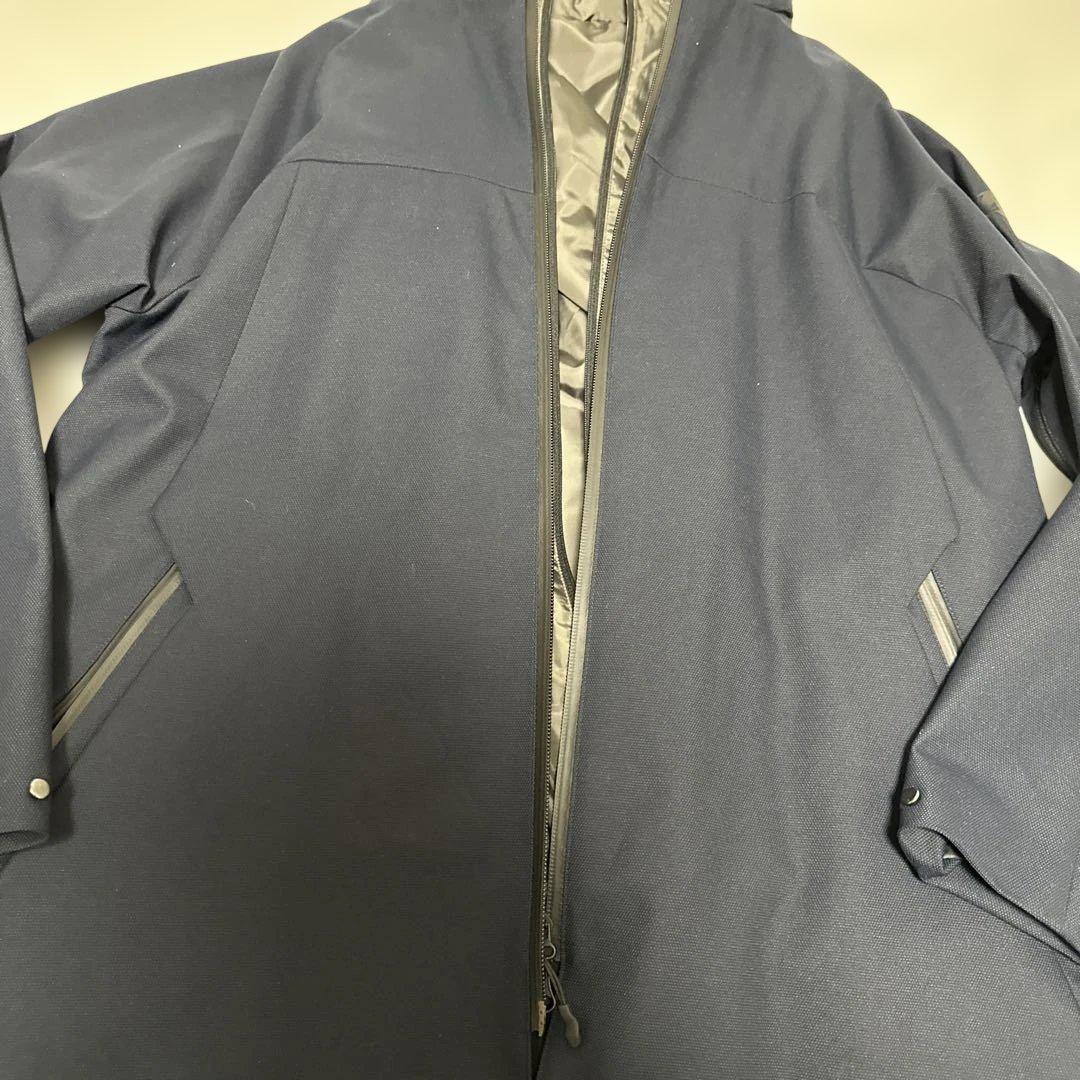 DESCENTE デサント メンズコート ビジネス 撥水 インフード 取外ベスト