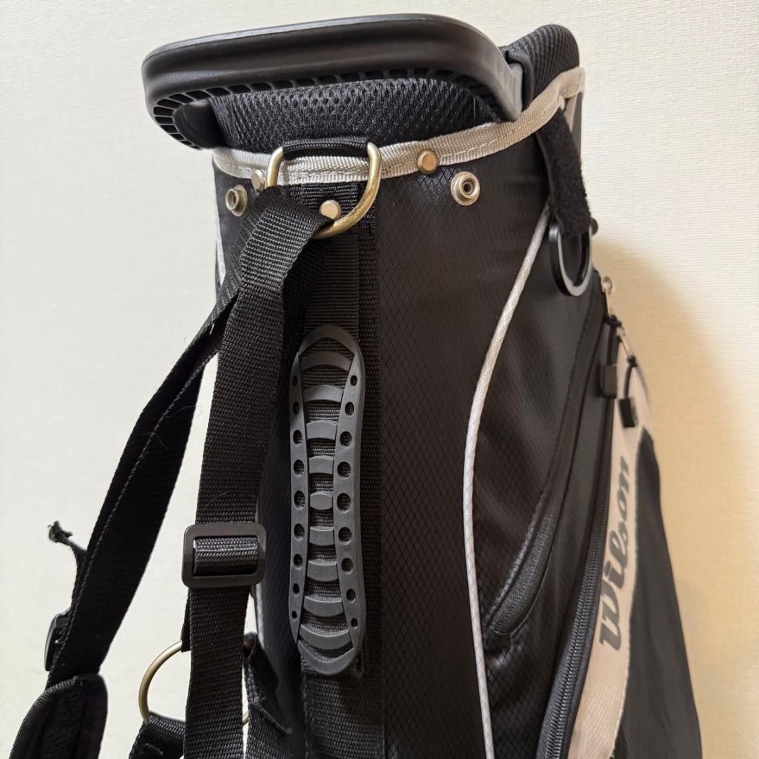 Wilson ウィルソン キャディバッグ 9.5型 1.9kg スタンド式 美品