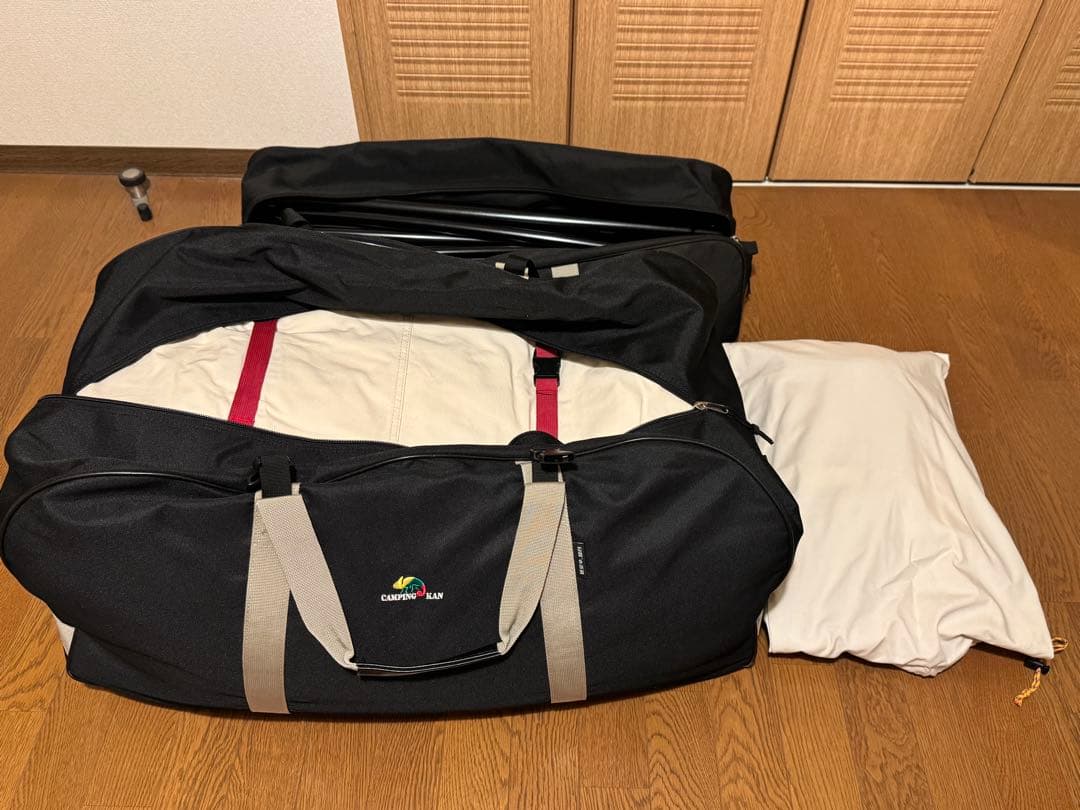ブローシェルター CAMPING KAN (ドーム形テント)