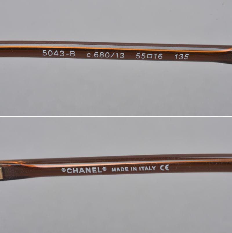 美品 CHANEL シャネル サングラス 5043-B c680/13