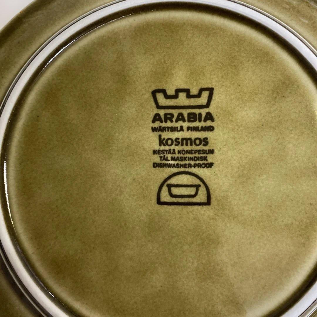 ARABIA ルスカ（2枚）＆コスモス（2枚）20cmプレート4枚 北欧