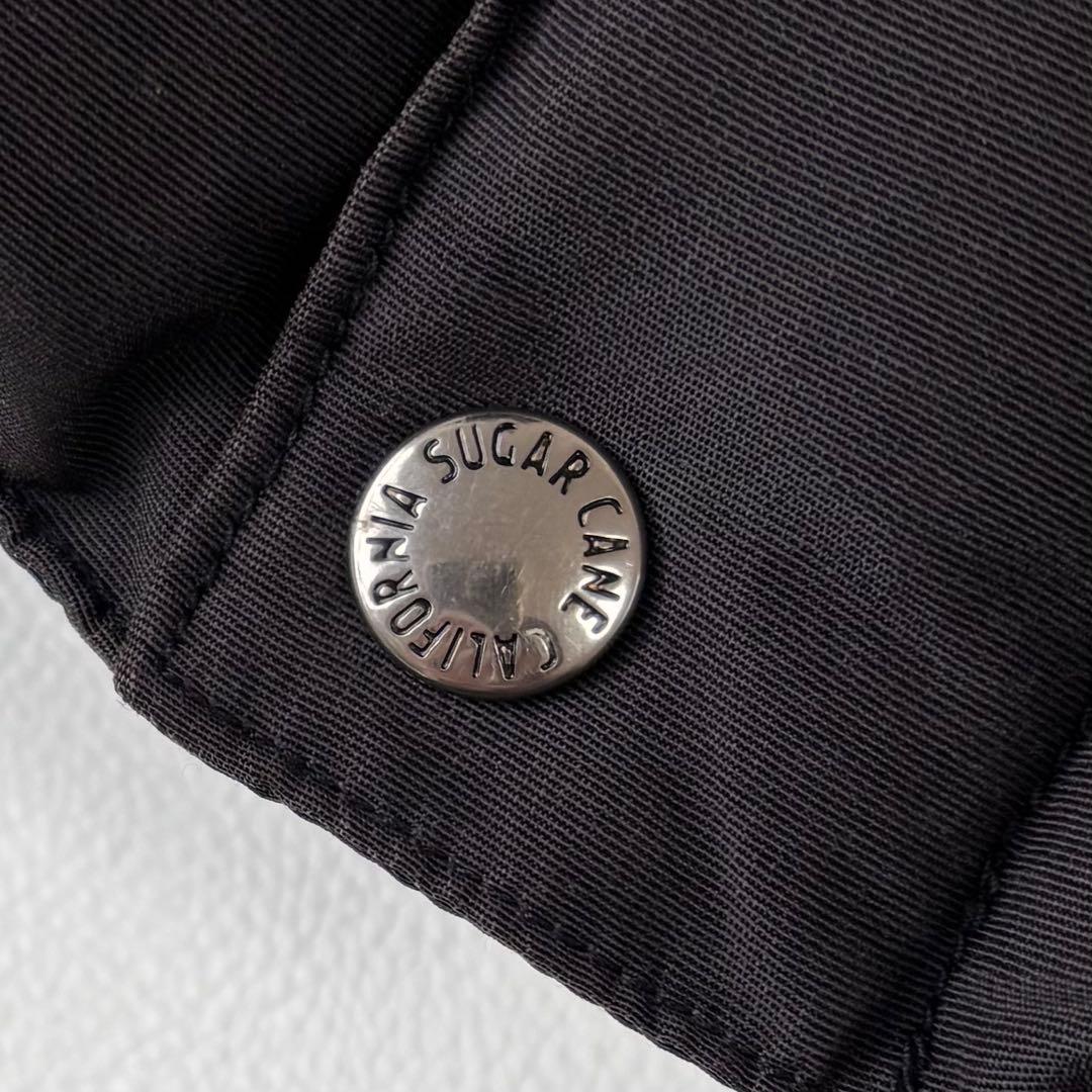 シュガーケーン SUGAR CANE ダウンベスト ブラック S