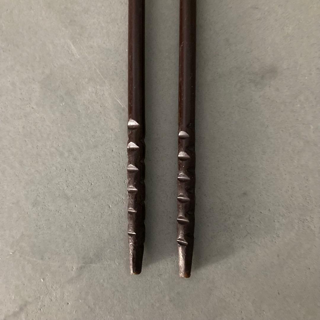 茶道具 風炉用 火箸 長火箸 炉用火箸 木村清五郎 3点