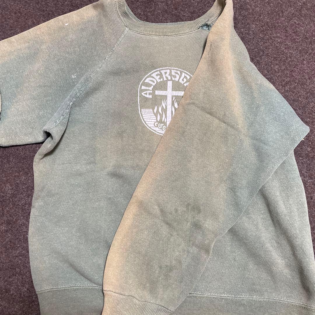 鬼フェード 50～60s vintage フロッキースウェット