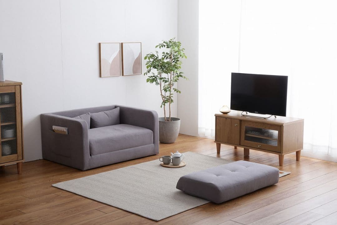 《新品・送料無料》Aina 折りたたみソファベッド