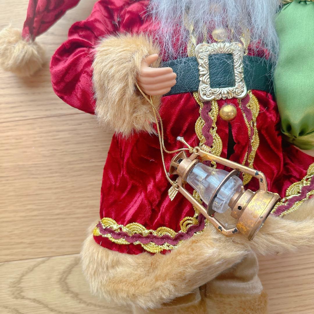 【新品】クリスマス サンタクロース ハルモニア 人形 45cm