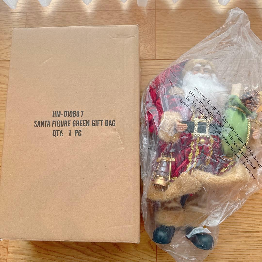 【新品】クリスマス サンタクロース ハルモニア 人形 45cm