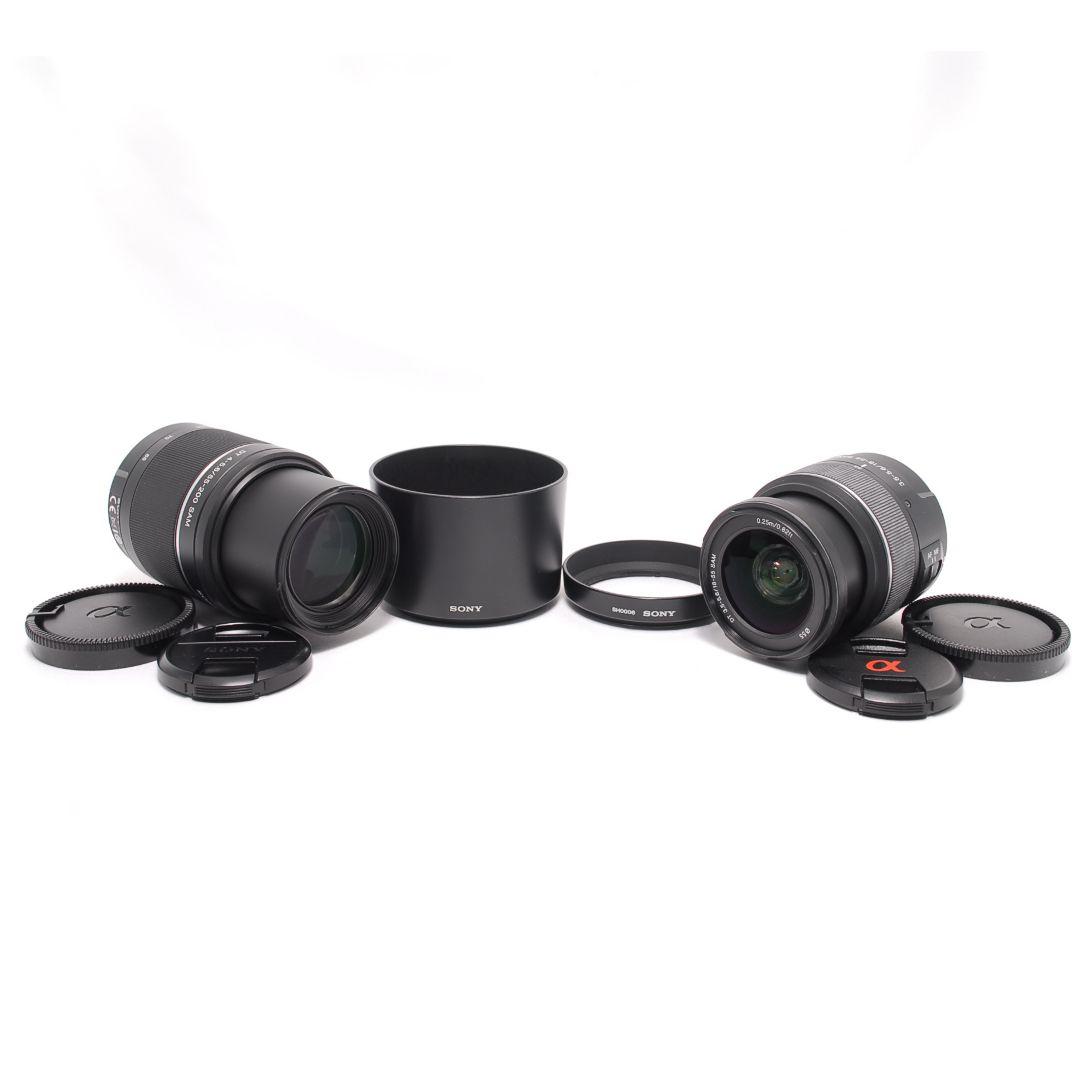 ❤即購入1000円OFF❤ SONY α58 望遠レンズ ダブルズームキット