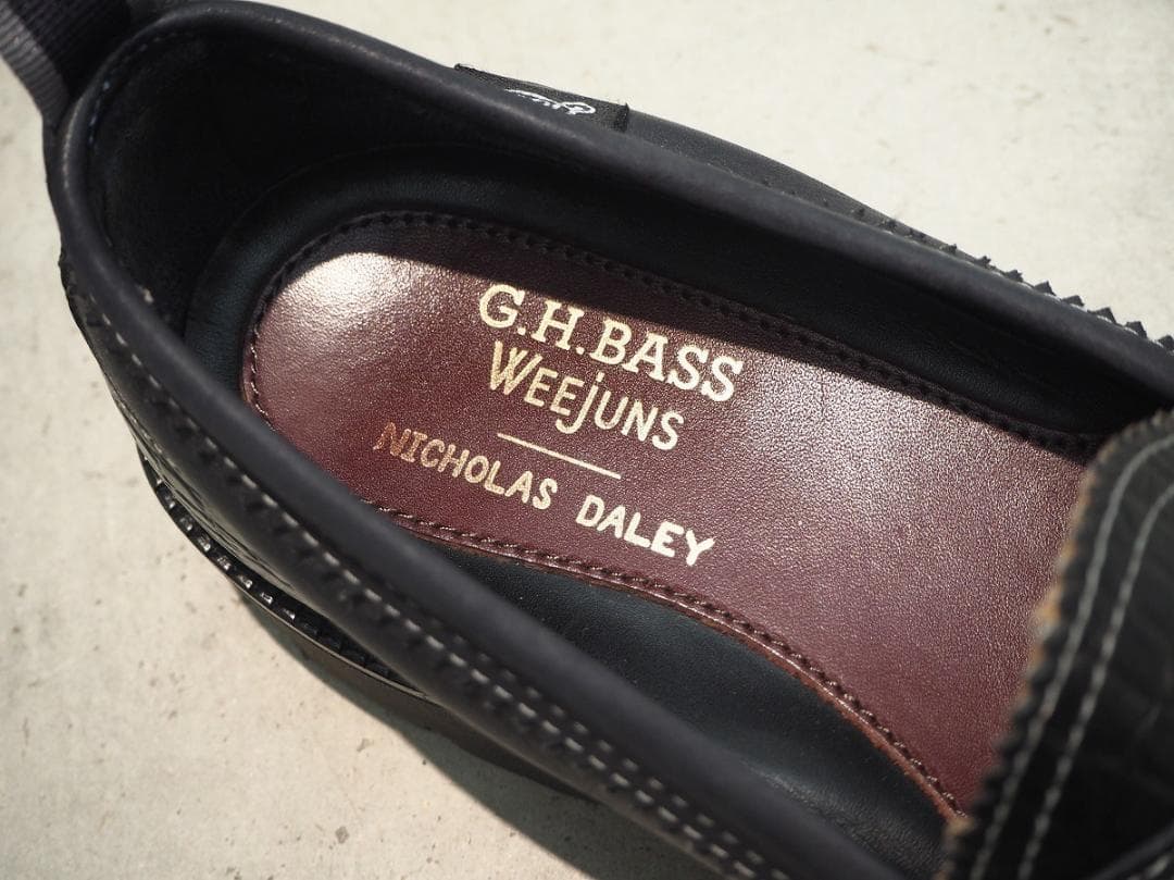 美品23AW NICHOLAS DALEY x G.H. BASS 409P▲