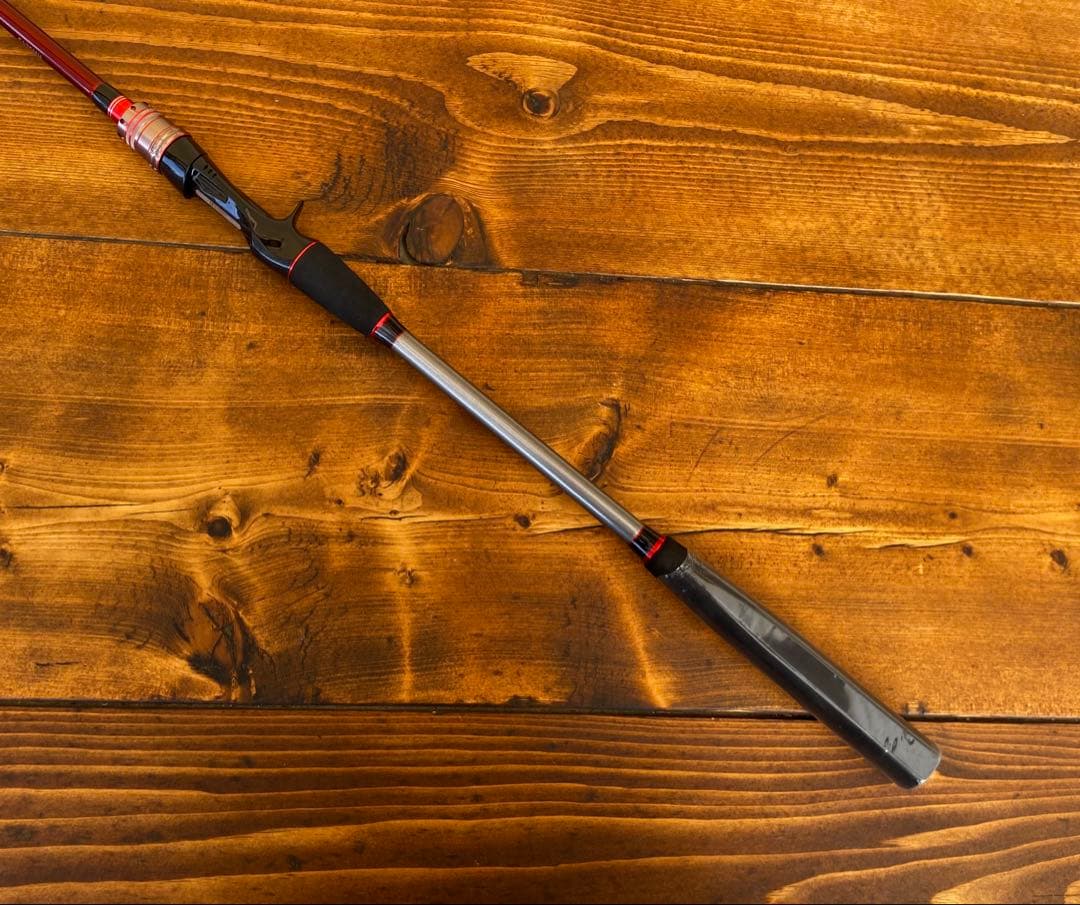 ジギングロッド　デジタルカウンター付きリール　イカメタル　タイラバ　左ハンドル