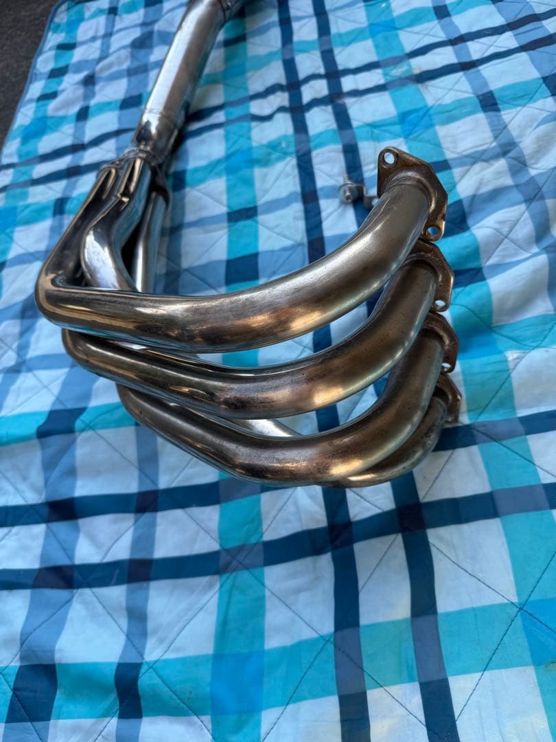 kawasaki バリオス2 フルエキマフラー 純正エキパイ＆汎用コニカルGP管