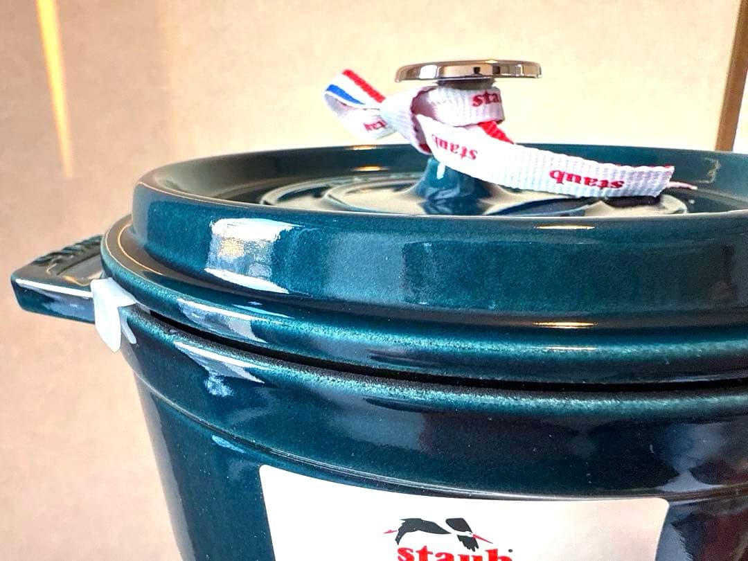 ストウブＳＴＡＵＢ限定色ラメールココットラウンド正規１８ｃｍ新品未使用生涯保証付