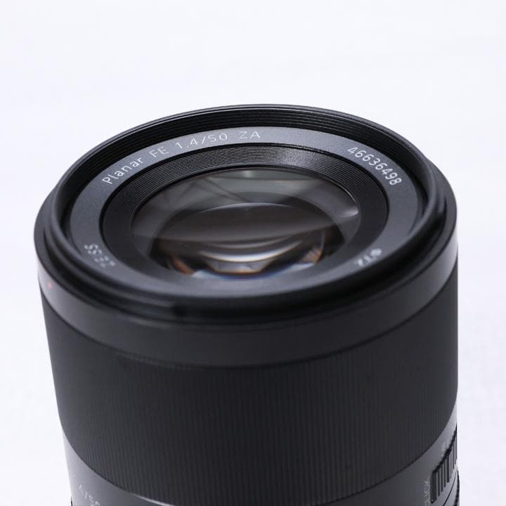 【超美品ほぼ新品】SONY FE 50mm F1.4 ZA Planar