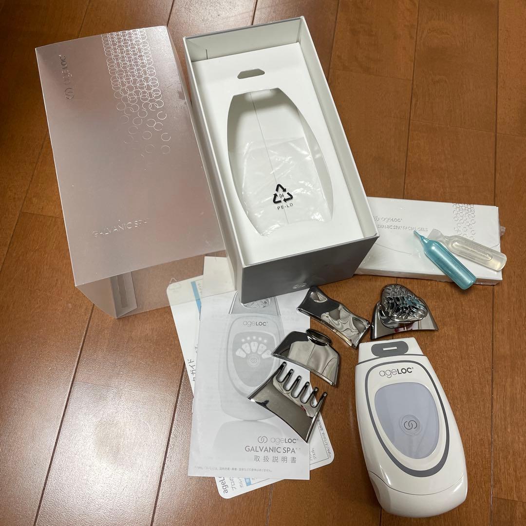 ガルバニックスパ　数回使用　ジェル５回分付き