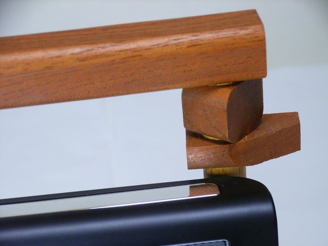 ５FSFABH欅板材電波目覚まし時計（カシオTQT-351NJ使用）TED対象外