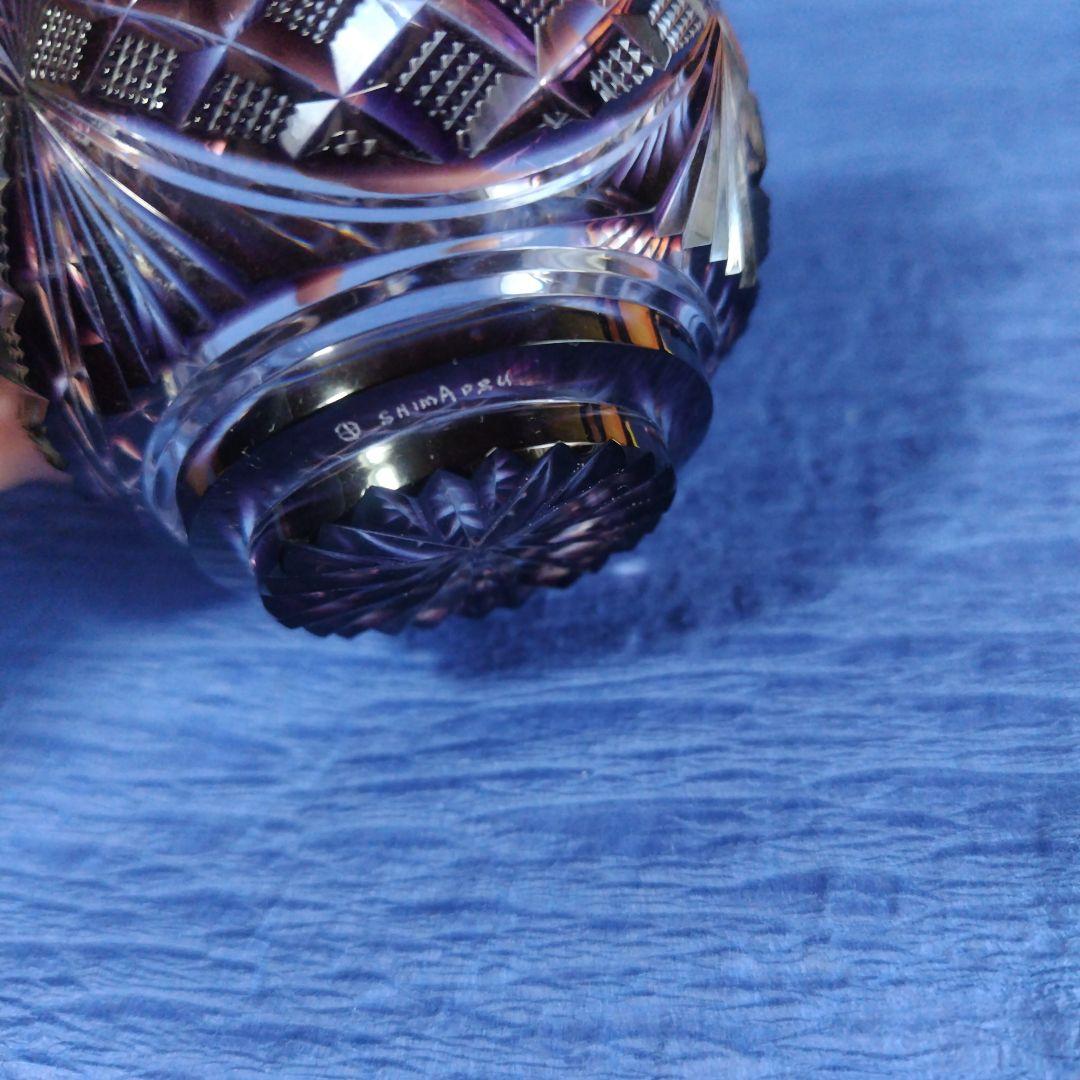 島津薩摩切子　色被せガラス　　盃　小鉢　ガラス　レトロ