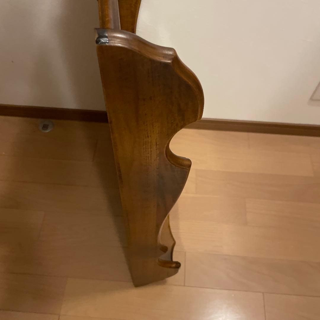 オールドカリモク　コロニアルシリーズ　壁掛けミラー