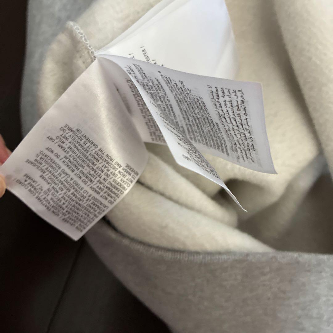 最終値下げ　新品同様　美品　モンクレーム　トレーナー　スエット　S〜Ｍ　グレー