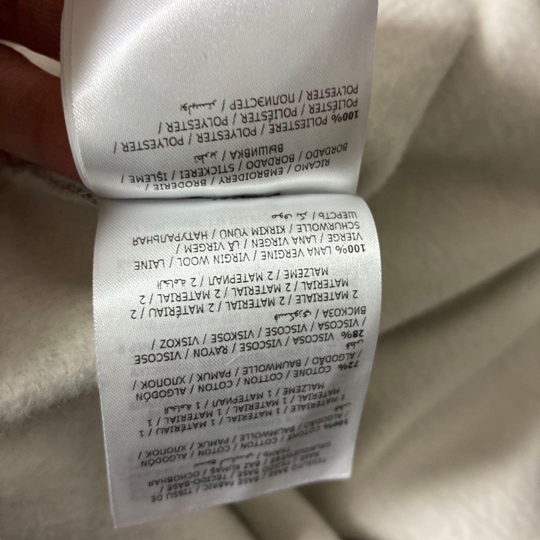 最終値下げ　新品同様　美品　モンクレーム　トレーナー　スエット　S〜Ｍ　グレー