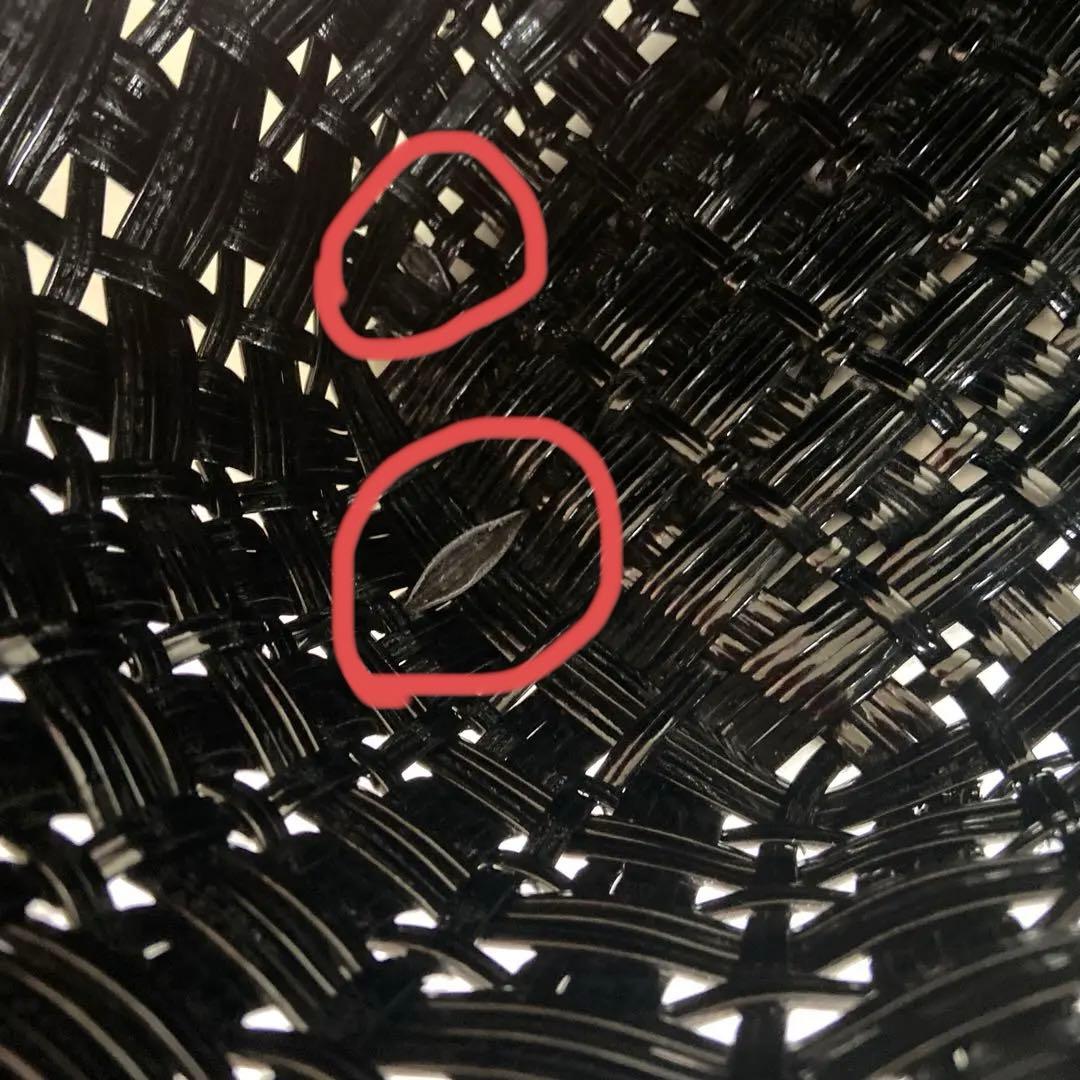 バレンシアガ　BISTRO XS ストラップ付きバスケット　ブラック