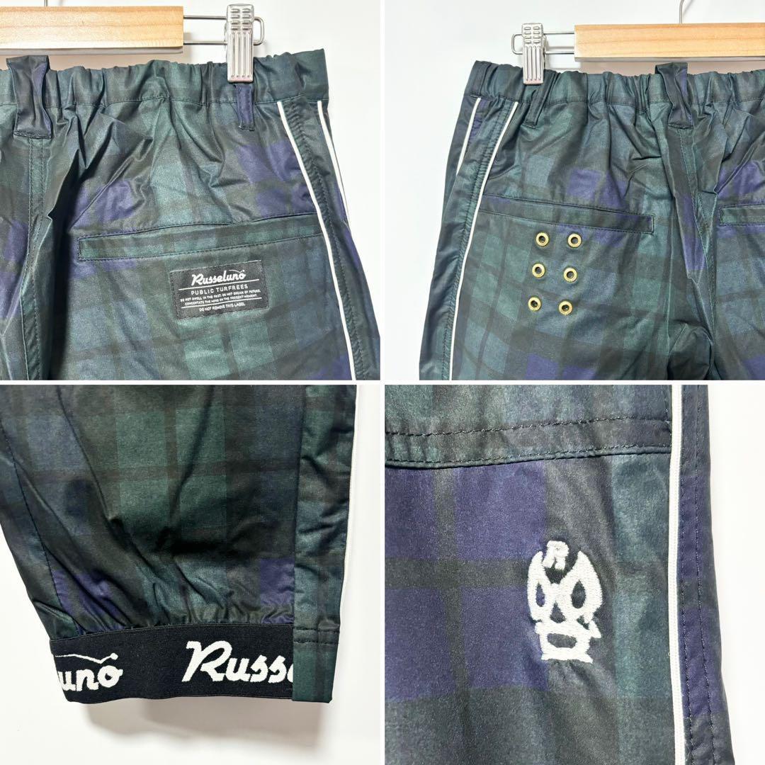 新品 ラッセルノ ゴルフ フラグローズ ロゴ プルオーバー セットアップ L 5