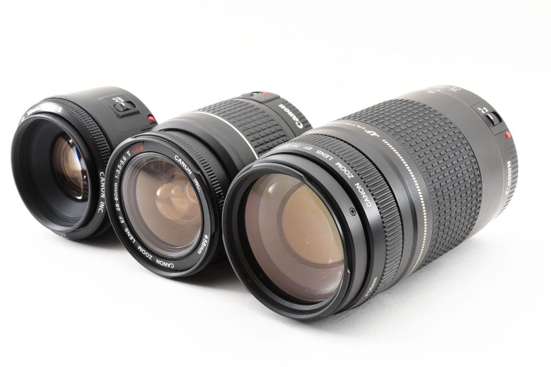 保証付/Wi-Fi/Canon EOS 9000D標準&望遠&単焦点レンズセット