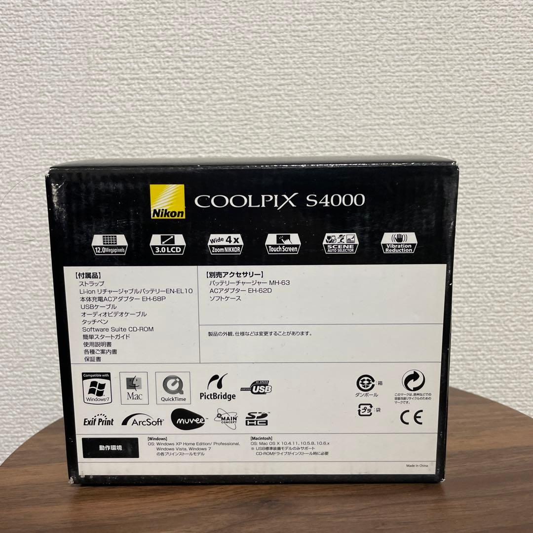 【オールドコンデジ】 Nikon COOLPIX S4000