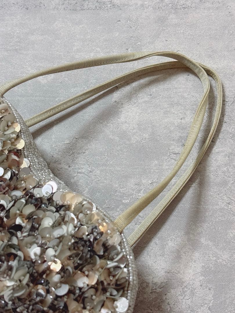 激レア❤︎Che Che NEW YORK❤︎ハートバッグ　キラキラ　スパンコール