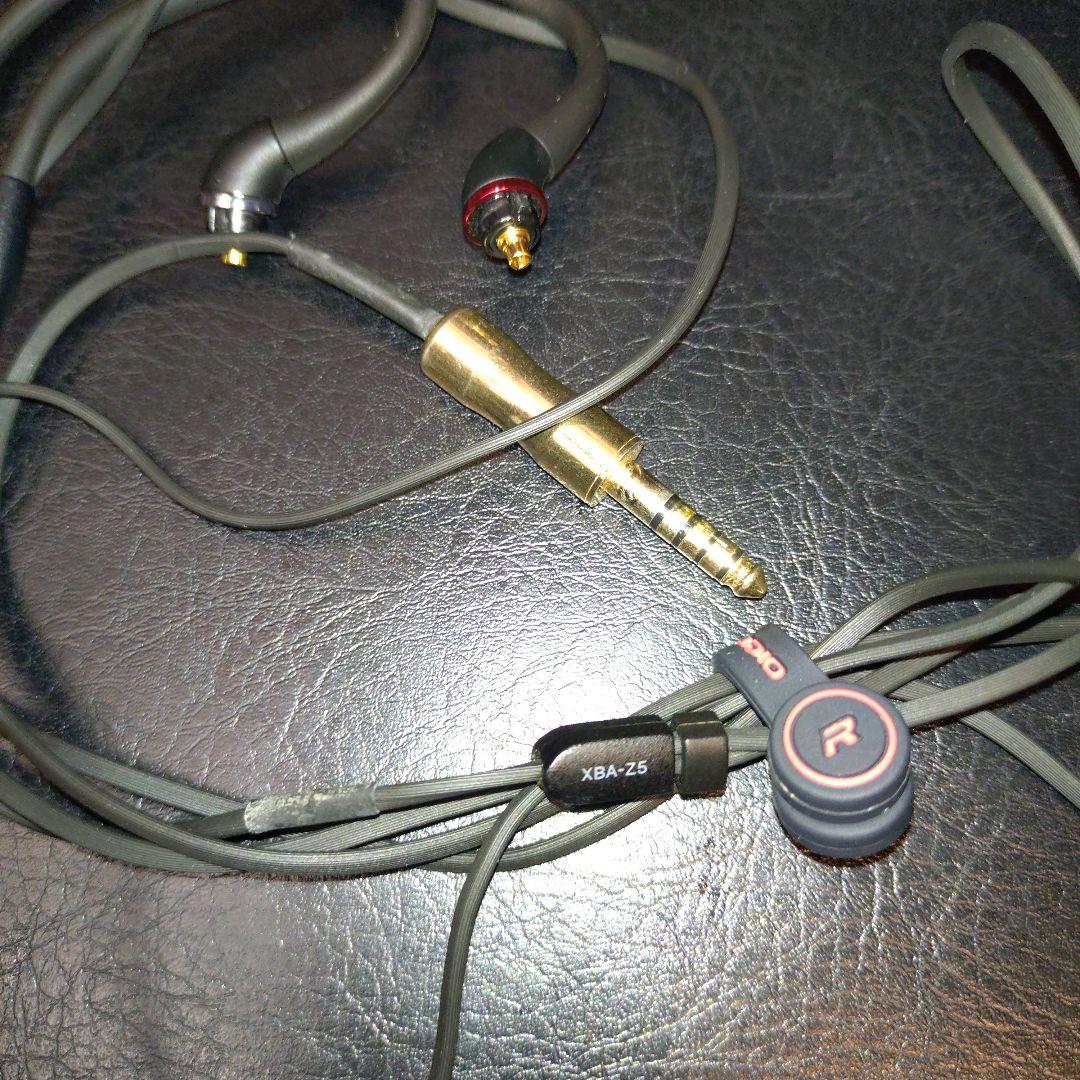 Sony XBA-Z5　+　変換アダプタ