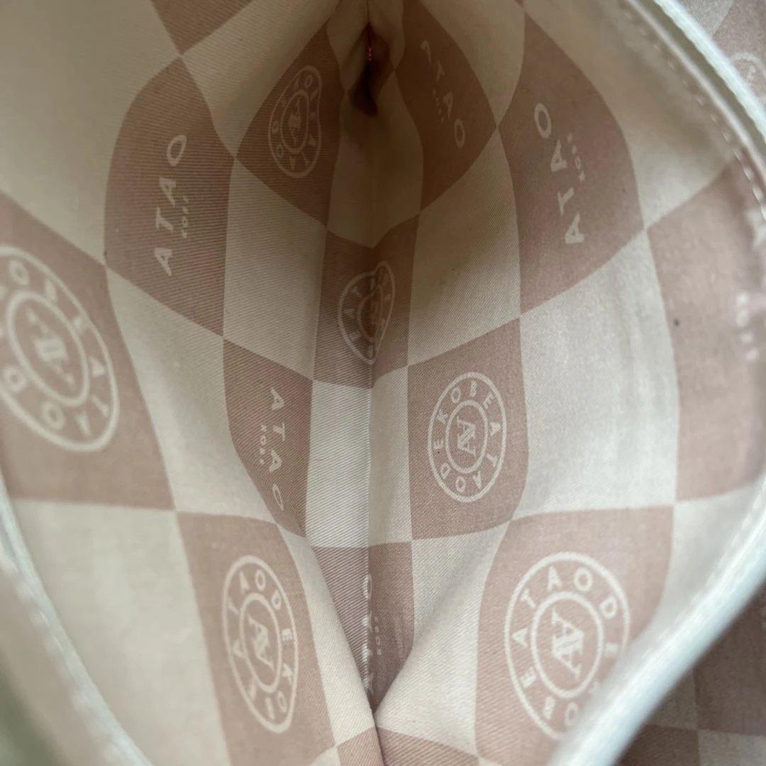 ATAO アタオ アンディ　ショルダーバッグ トートバッグ レザー　グレージュ