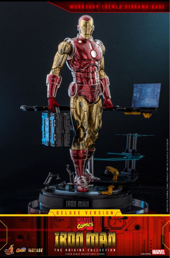 【ボーナスアクセ付】 マーベル・コミック　オリジンズ・コレクション　アイアンマン