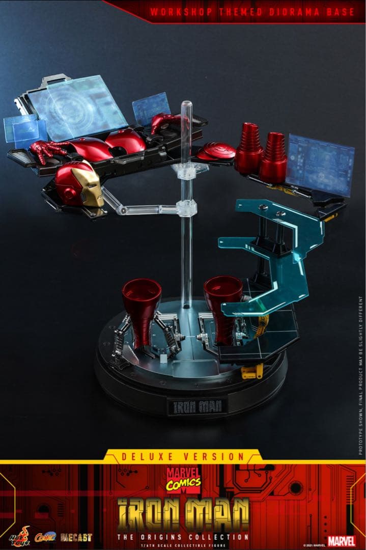 【ボーナスアクセ付】 マーベル・コミック　オリジンズ・コレクション　アイアンマン