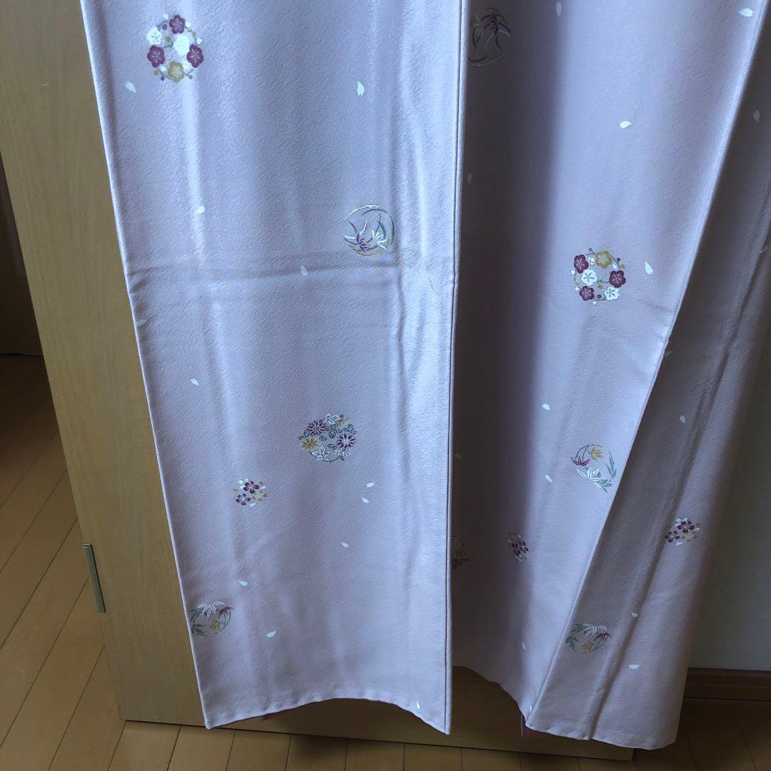 レディース　正絹小紋　１度だけ使用