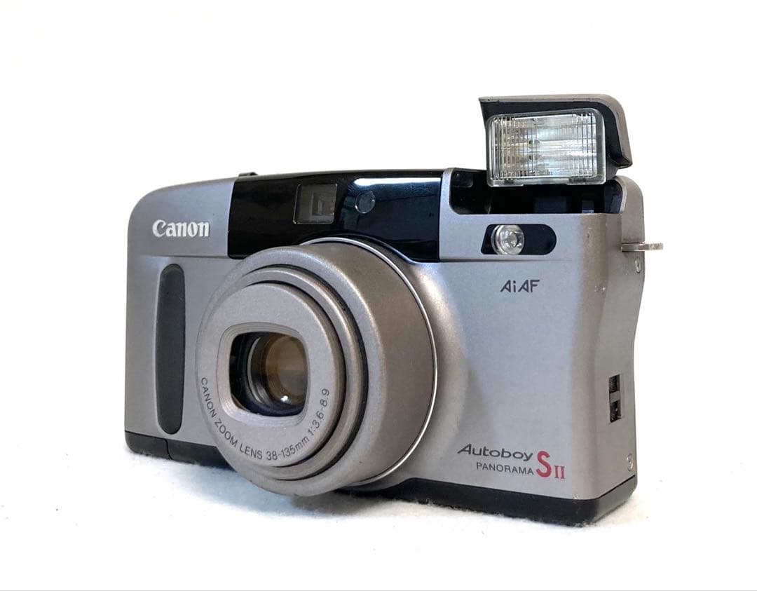 【完動品 美品】Canon Autoboy SII 動作確認済 純正ケース付き