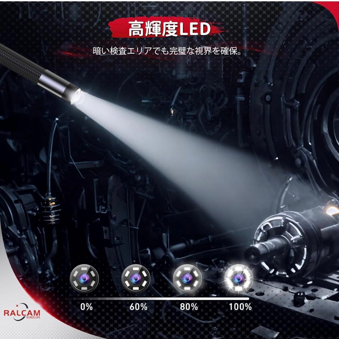 【新品未開封】Ralcam ファイバースコープ 17880円