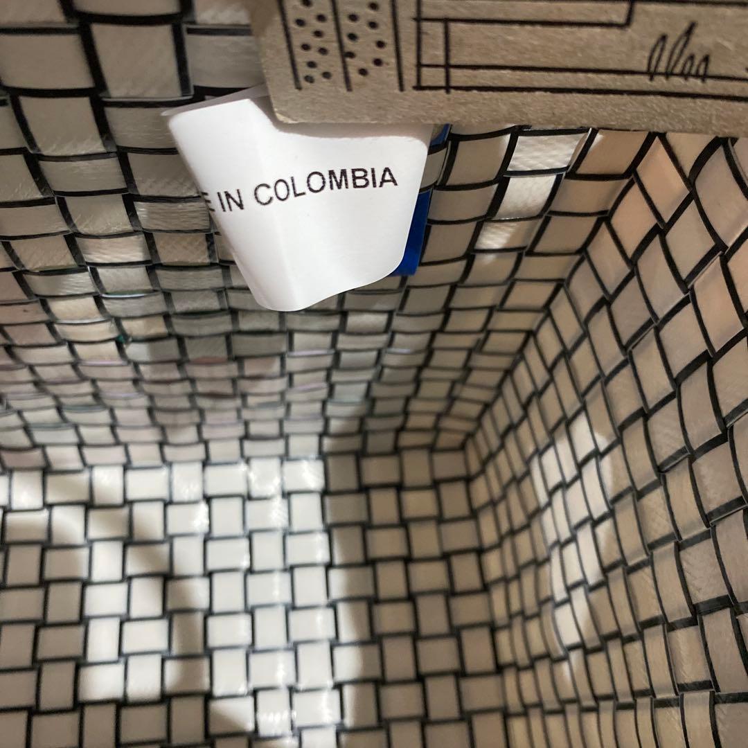 N*☆様 【新品・未使用】マルニマーケット かごバッグ ステンシルバッグ 白 フ