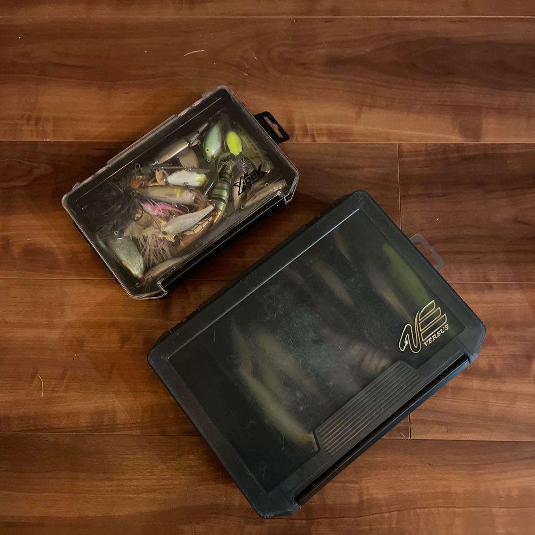 バス　 釣り引退　ソフトルアー　ハードルアー　ダイワ　バック　小物、等