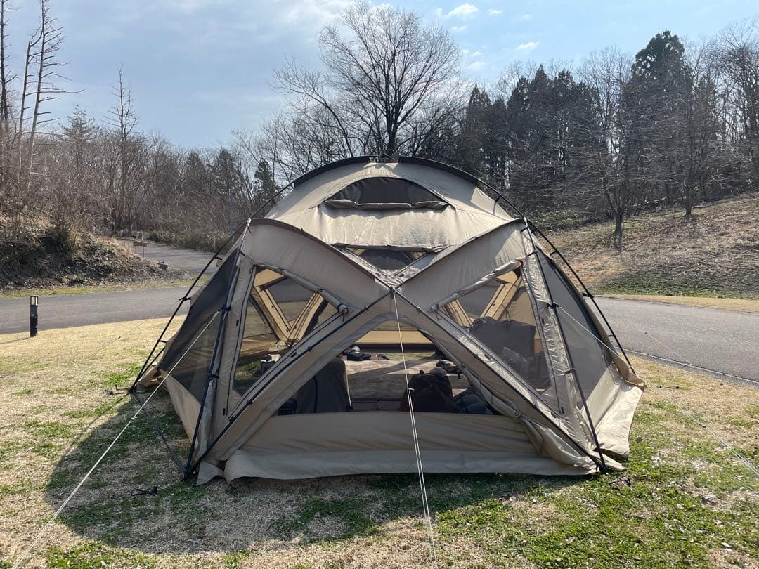 R*n様 サバティカル　サバルパインドーム　オプショングランドシート付