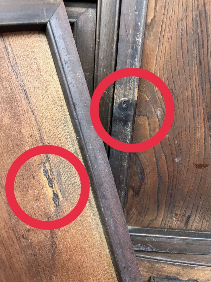 昭和　レトロ　食器棚　古家具　古道具　古民家　ヴィンテージ 木製　インテリア